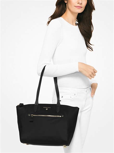 michael kors kelsey nylon tote|kelsey medium nylon tote bag.